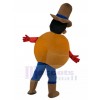 Bagel Boy mascot costume