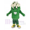 Funny Green Wave Mascot Costume