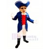 Cool Patriot with Big Hat Mascot Costume People	