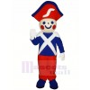Cute Smiling Soldier Mascot Costume Cartoon
