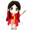 Japanese Girl with Big Eyes Mascot Costume Cartoon