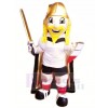 Viking with Yellow Beard Mascot Costume People