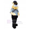 Police Dog With Sunglasses Mascot Costume Cartoon