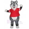 Wolf mascot costume