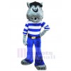 Wolf mascot costume