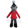 Wolf mascot costume