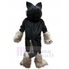 Wolf mascot costume