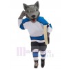 Wolf mascot costume
