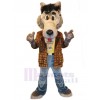 Wolf mascot costume