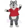 Wolf mascot costume
