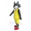Wolf mascot costume