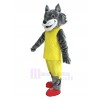 Wolf mascot costume