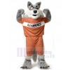 Wolf mascot costume