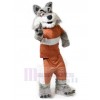 Wolf mascot costume