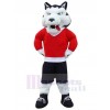 Wolf mascot costume