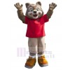 Wolf mascot costume