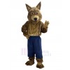 Coyote mascot costume