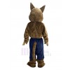 Coyote mascot costume