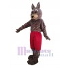 Coyote mascot costume