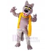 Wolf mascot costume