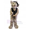 Wolf mascot costume