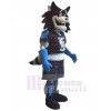 Wolf mascot costume