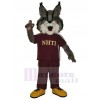 Wolf mascot costume