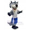 Wolf mascot costume