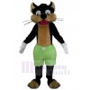 Wolf mascot costume