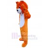 Wolf mascot costume