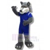 Wolf mascot costume