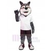 Wolf mascot costume