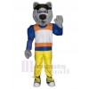 Wolf mascot costume
