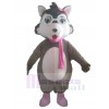 Wolf mascot costume