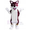 Wolf mascot costume