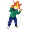 Wolf mascot costume