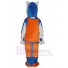 Wolf mascot costume