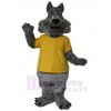 Wolf mascot costume