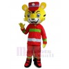 Tiger mascot costume