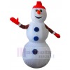 Snowman mascot costume
