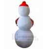 Snowman mascot costume