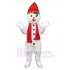 Snowman mascot costume