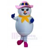 Snowman mascot costume