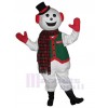 Snowman mascot costume