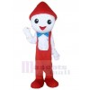 Snowman mascot costume