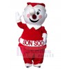 Snowman mascot costume