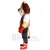 Lion mascot costume