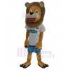 Lion mascot costume
