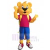 Lion mascot costume