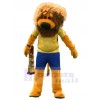 Lion mascot costume